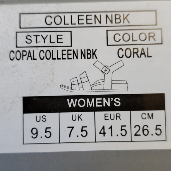 NWT Vionic Colleen Leather Sandal, size 9.5 - Picture 10 of 11